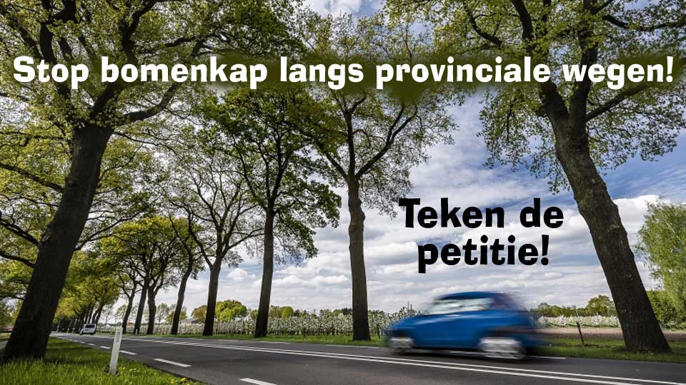 Bomenridders Rotterdam bieden petitie + handtekeningen aan
