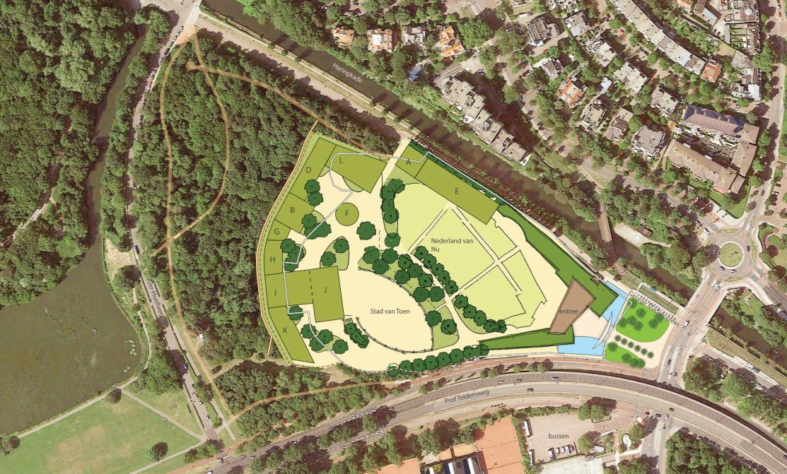 Twee kapvergunningen voor 38 resp. 227 bomen voor Madurodam